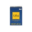 Bloc desen A4 1264 Schizzi 90g cu spirala 120 file Fabriano-v