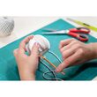 Bile polistiren Set 4, 7.5 cm DACO