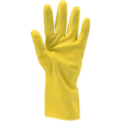 MANUSI LATEX GALBENE HTG, 30CM/0,5MM, INTERIOR PLUSHAT DIN BU