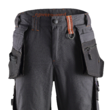 PANTALONI CRISTOBAL GRI INCHIS-ORANGE MARIMEA-