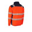 JACHETA FLAKE ORANGE HV NAVY MARIMEA-