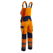PANTALONI DE SALOPETA HIBANA PORTOCALIU HV BLEUMARIN MARIMEA-