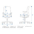 Scaun directorial 5401 Elipse