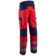 PANTALONI HIBANA ROȘU HV BLEUMARIN MARIMEA-