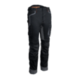 BARU PANTALONI NEGRU/PORTOCALIU, MARIMEA-