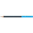 Creion Grafit B Grip 2001 Two Tone Negru-Bleu 2022 Faber-Castell