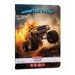 Caiet A5, 48 File 70g/MP Dictando, colturi rotunjite Motiv MONSTER TRUCK