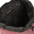 Rucsac Heaven-Cleveland, dimensiune 25x13x40cm, Roz Deschis, New Rebels