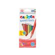 Creioane color triunghiulare Maxi Carioca 12/set