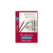 Bloc desen A4 Accademia Schizzi 120g cu spirala 50 file Fabriano