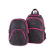 Ghiozdan Pulse 2IN1 Teens Pink black dot 121793