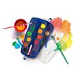 Acuarele 24 culori albastre connector faber-castell