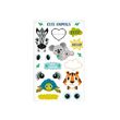 AUTOCOLANT FOLIE CUTE ANIMALS SET 3 HERLITZ