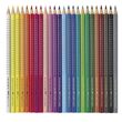 Creioane Colorate 24 Culori Cutie Metal Grip 2001 Faber-Castell
