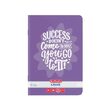 Caiet A4, 80 File 70g/MP Dictando, colturi rotunjite Motiv QUOTES