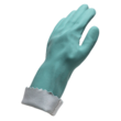 MANUSI EUROCHEM NI550, BUMBAC/NITRIL VERDE 0,85 MM 35 CM