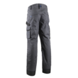 PANTALONI PE TALIE ESCALA DE CULOARE GRI - NEGRU-