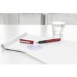 Blister stilou scolar rosu + 6 cartuse faber-castell