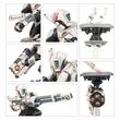 Pachet Miniaturi Warhammer 40k, T'au Empire: Stealth Battlesuits