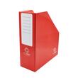 Suport reviste vertical carton 9cm Rosu Patria