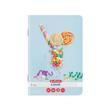 Caiet A4, 60File 70g/MP Dictando, colturi rotunjite motiv diferit