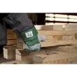 MANUSI DIN PIELE, SPALȚ GRI, PALMA DUBLA DIN PIELE/PANZA VERDE EUROSTRONG 154 NR-10