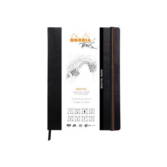 Notebook Grafic A4 Rhodia Touch Bristol 30 file