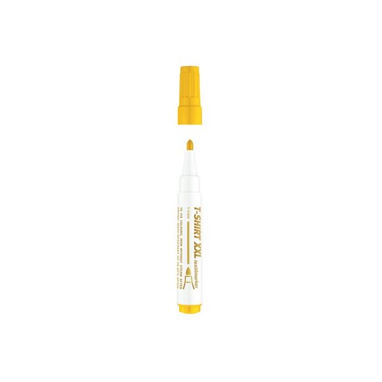 Marker ICO pentru textile Galben