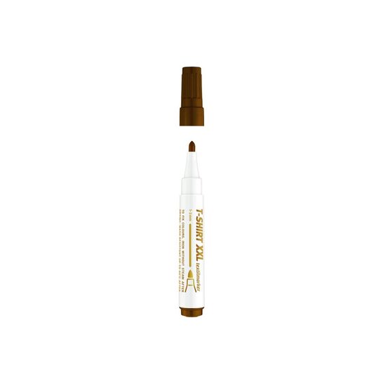Marker ICO pentru textile Maro