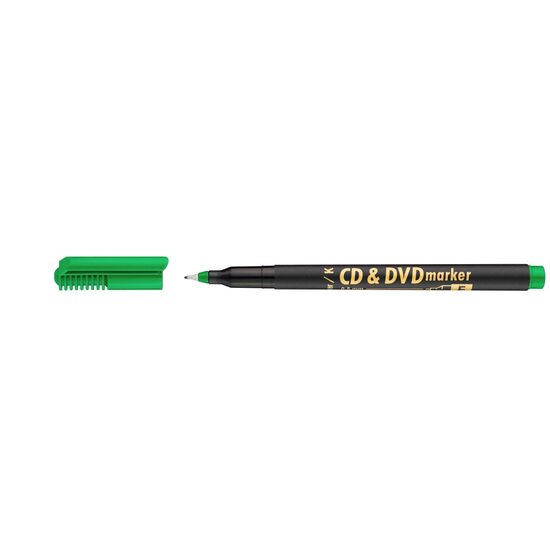 Marker ICO pentru CD/DVD Verde
