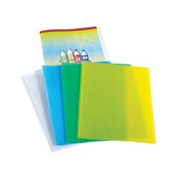 Copertă semitransparentă A5 Rosu