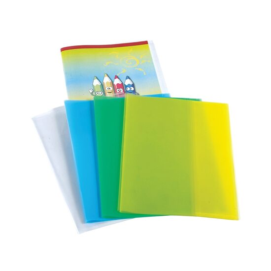 Copertă semitransparentă A5 Albastru