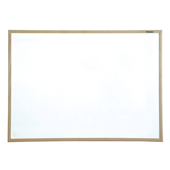 Whiteboard magnetic cu ramă din lemn 80 x 60 cm Forster