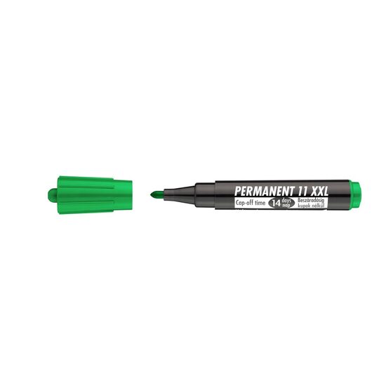 Marker permanent ICO 11 XXL Verde