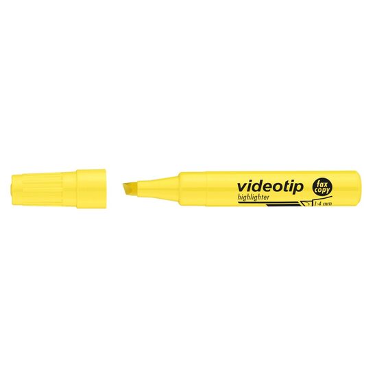 Textmarker ICO Videotip Galben