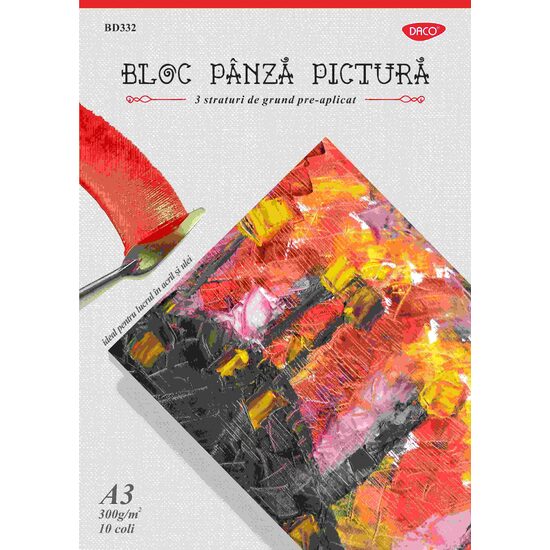 Bloc A3 panza pictura 300g 10 coli DACO