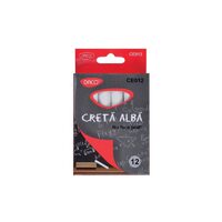 Cretă albă 12/cutie DACO