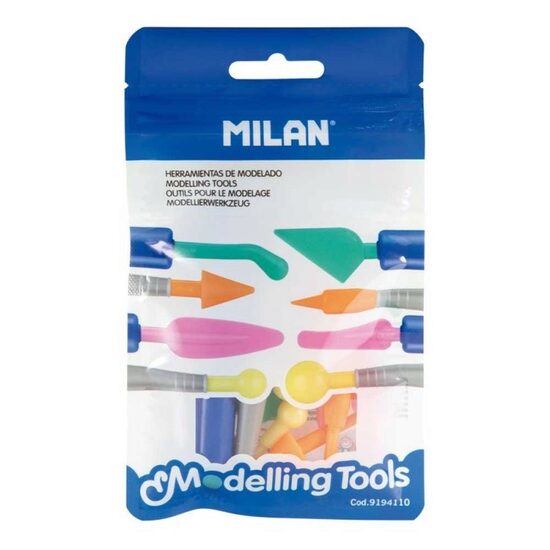 Forme modelaj plastilina Set 10 MILAN