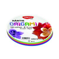 Hartie origami 10 cm 80 g/mp DACO