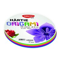 Hartie origami 20 cm 80 g/mp DACO