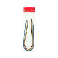 Hartie quilling 50x0.5 cm 100/set 10 culori DACO