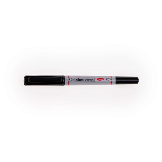 Marker Permanent Slim negru MK131N DACO