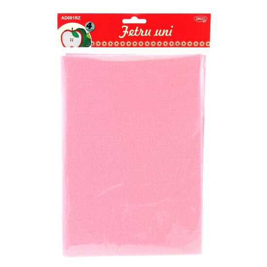 Fetru roz Set 4 DACO