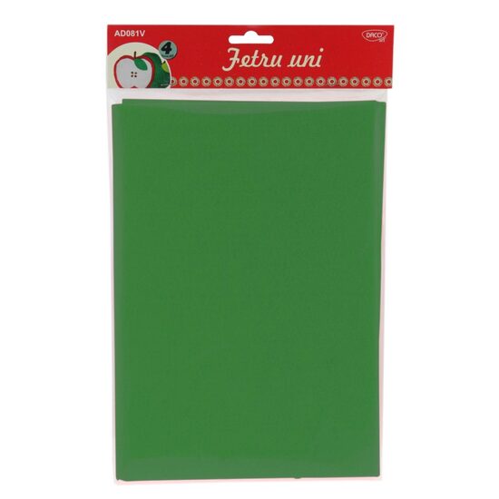 Fetru verde Set 4 DACO
