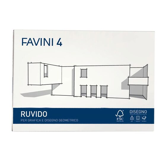 Bloc desen D4 10 file 220 g FAVINI 5