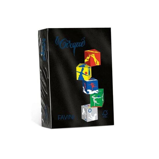 Carton color 160G/MP A4 Negru FAVINI