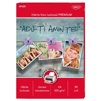 Hartie foto A4 200 g/mp 20 coli DACO