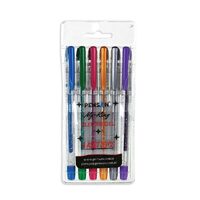 Pix My-King glitter 1 mm Set 6 PENSAN