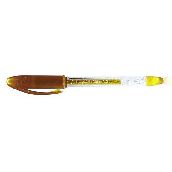 Pix PENSAN gel glitter auriu