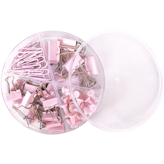 Set Accesorii Birou (Agrafe, Clipsuri, Pioneze) Deli